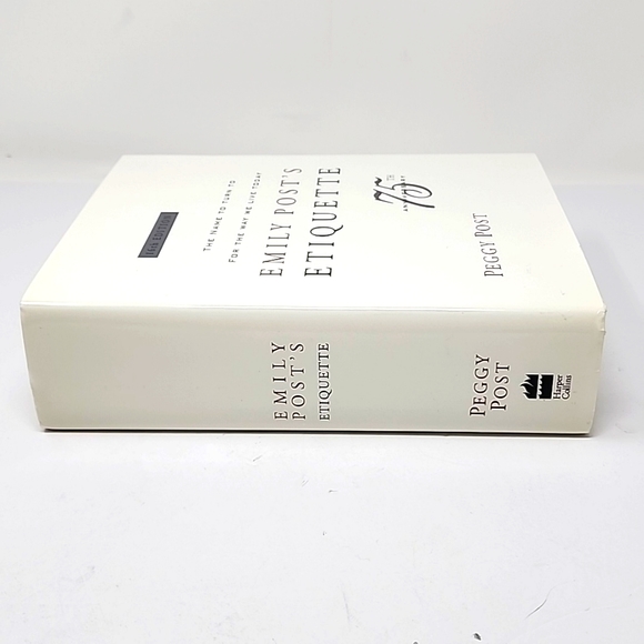 Accents Emily Posts Etiquette 75th Anniversary Poshmark